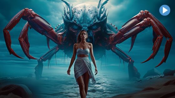ATTACK OF THE CRAB MONSTER 🎬 Exclusive Full Fantasy Horror Movie 🎬 English HD 1957